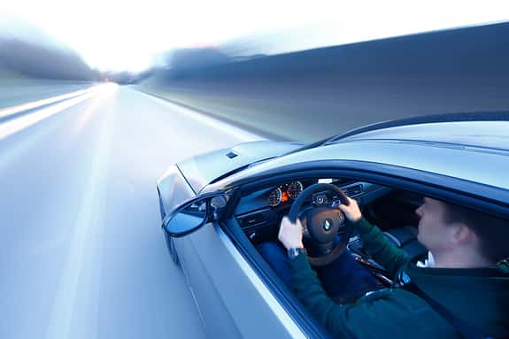 BMW M3 Coupé  E92, Cockpit, Fahrt