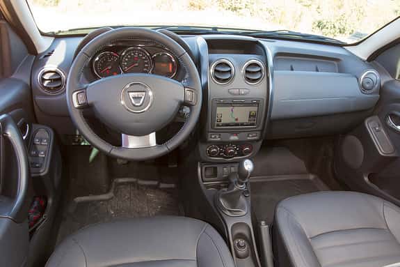 Dacia Duster dCi 110 4x4, Cockpit