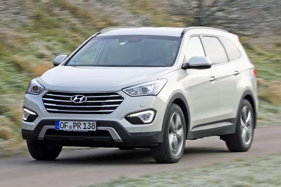 Hyundai Grand Santa Fe 2.2 CRDi 4WD, Frontansicht