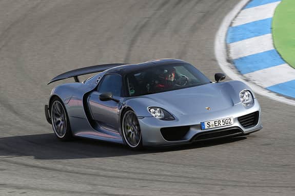 Porsche 918 Spyder, Frontansicht