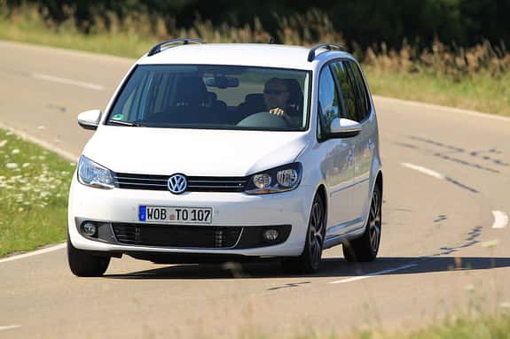 VW Touran 1.4 TSI Ecofuel, Frontansicht