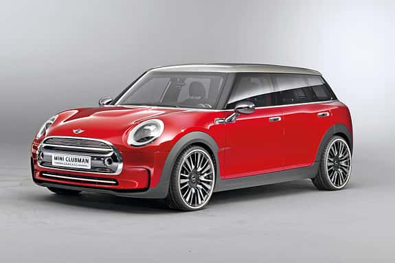 Mini Clubman, Seitenansicht