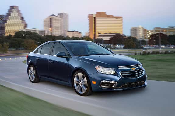 Chevrolet Cruze Facelift 2014 New York Auto Show