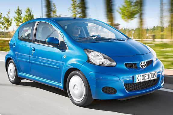 Toyota Aygo, Frontansicht