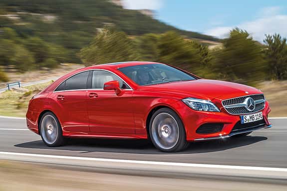 Mercedes CLS, Seitenansicht