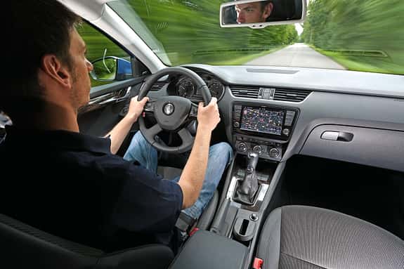 Skoda Octavia, Fahrbericht, asv 1914 Skoda Octavia, Cockpit