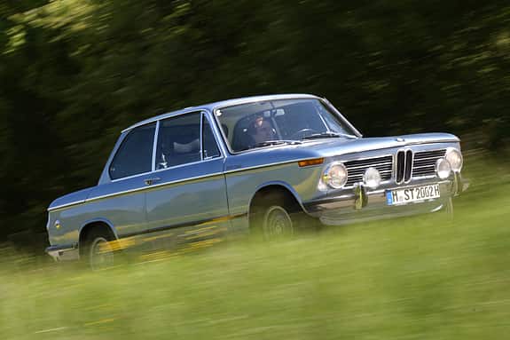 BMW 2002 tii, Frontansicht