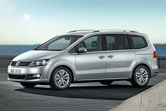 VW Sharan, Seitenansicht