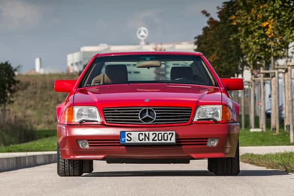 Mercedes 500 SL (R129), Frontansicht