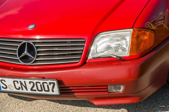 Mercedes 500 SL (R129), Frontscheinwerfer
