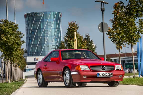 Mercedes 500 SL (R129), Frontansicht
