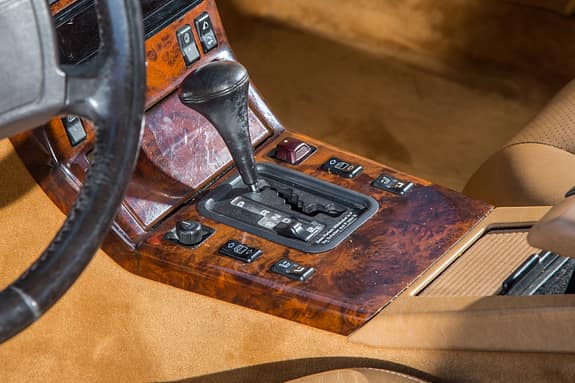 Mercedes 500 SL (R129), Schalthebel