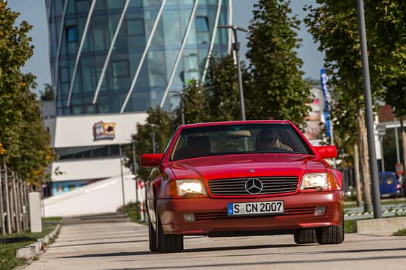 Mercedes 500 SL (R129), Frontansicht