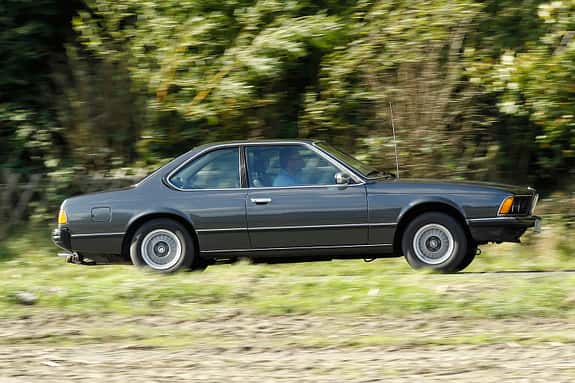 BMW 628 CSi (E24), Seitenansicht
