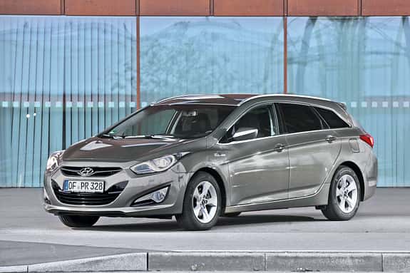 Hyundai i40 Kombi Blue 1.7 CRDi Style, Frontansicht