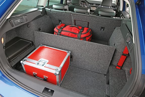 Skoda Octavia Scout 2.0 TDI 4x4, ams0315, Vergleich Skoda Octavia Scout 2.0 TDI 4x4, Kofferraum
