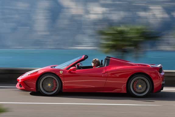Ferrai 458 Speciale A, ams0415, Fahrbericht Ferrai 458 Speciale A, Seitenansicht