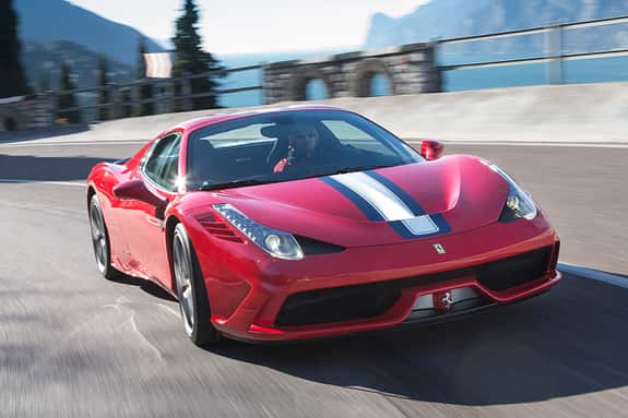 Ferrai 458 Speciale A, ams0415, Fahrbericht Ferrai 458 Speciale A, Frontansicht