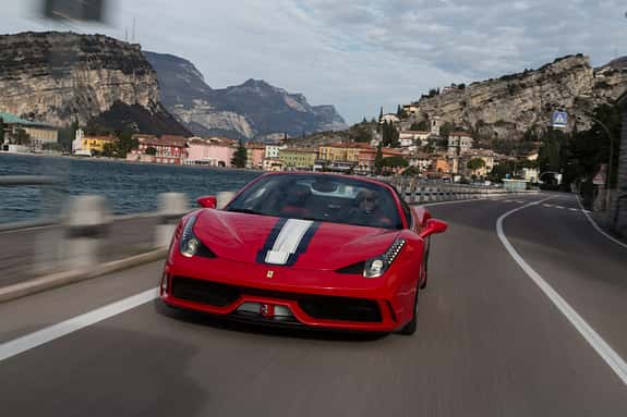 Ferrai 458 Speciale A, ams0415, Fahrbericht Ferrai 458 Speciale A, Frontansicht
