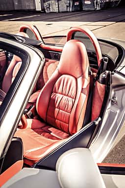 Porsche Boxster 2.7, Fahrersitz