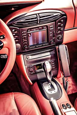 Porsche Boxster 2.7, Mittelkonsole