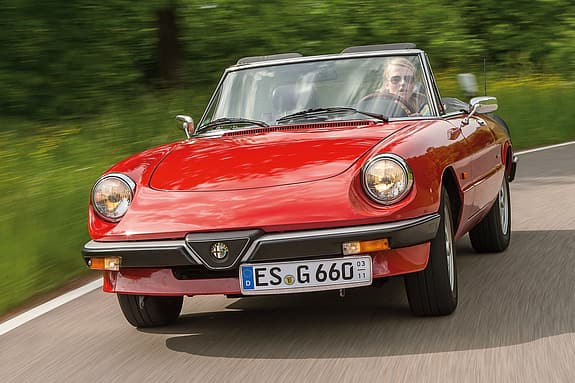 Alfa Romeo Spider 2.0 Aerodinamica, Frontansicht