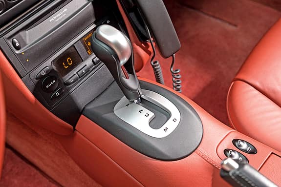 Porsche Boxster, Schalthebel