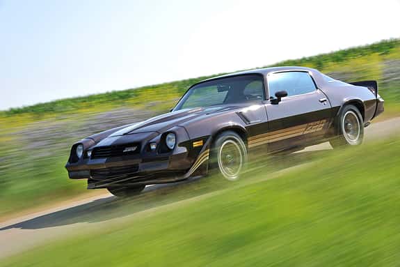 Chevrolet Camaro Z28, Seitenansicht