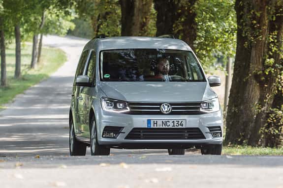 VW Caddy 2.0 TDI, Frontansicht