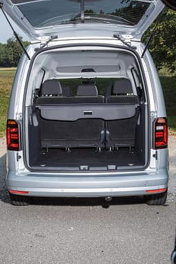VW Caddy 2.0 TDI, Kofferraum, Sitze umklappen