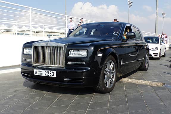 Rolls Royce Phantom - GP Abu Dhabi - Carspotting 2015