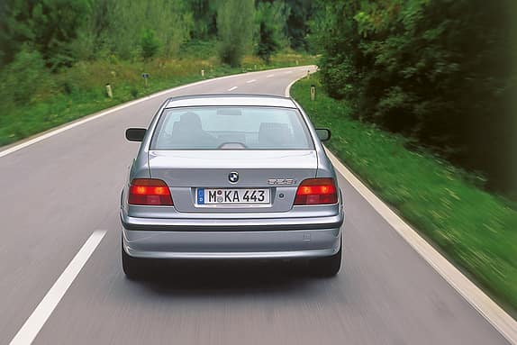 BMW 523i E39, Heckansicht
