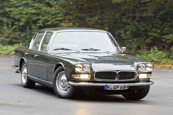 Maserati Quattroporte I, Frontansicht
