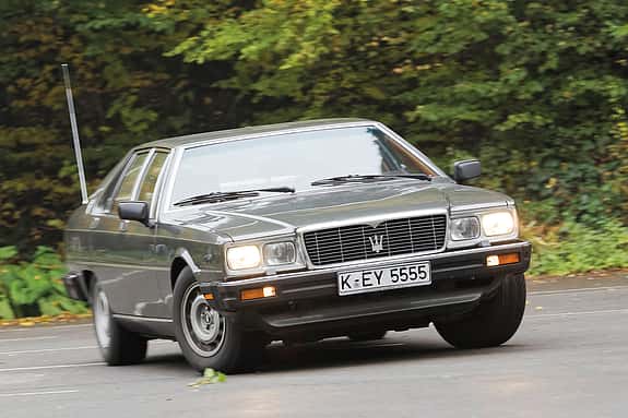 Maserati Quattroporte III, Frontansicht