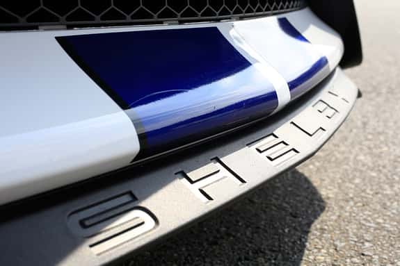 Shelby GT350 Mustang, Frontschürze