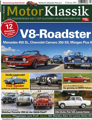 MKL Motor Klassik Titel 02/2017
