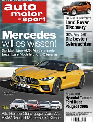 Neues Heft auto motor und sport, Ausgabe 6/2017, Vorschau Neues Heft auto motor und sport, Ausgabe 6/2017, Vorschau