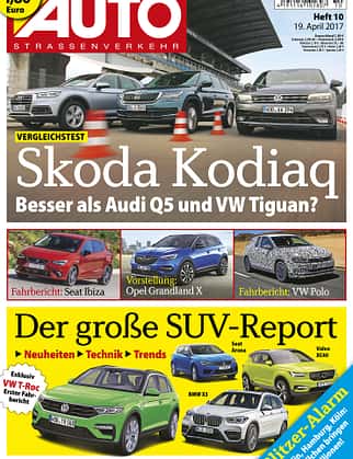 Neues Heft AUTOStrassenverkehr, Ausgabe 10/2017, Vorschau Neues Heft AUTOStrassenverkehr, Ausgabe 10/2017, Vorschau