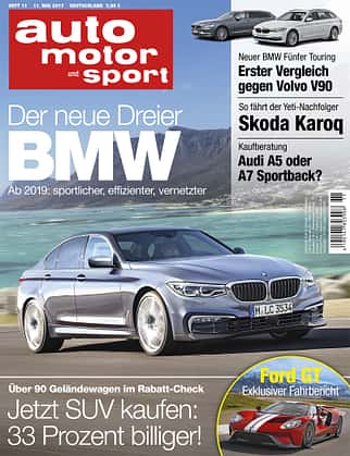 auto motor und sport Heft 09/2017 Neues Heft auto motor und sport, Ausgabe 11/2017, Vorschau