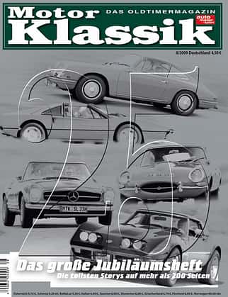 Motor Klassik Titel 08/2009