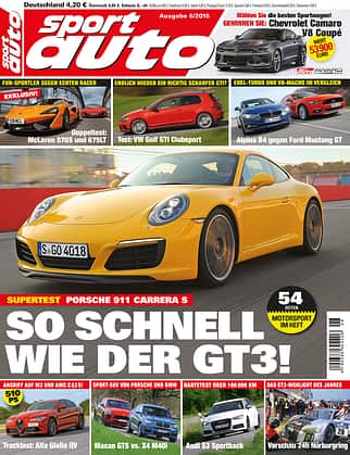 sport auto 6/2016 - Titel