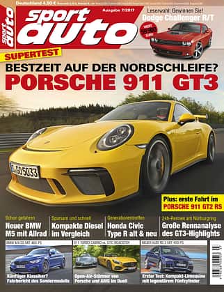 Heftcover - sport auto 7/2017 Heftcover - sport auto 7/2017