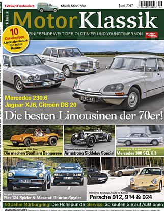 MKL Motor Klassik Heft 6 / 2017 Cover MKL Motor Klassik Heft 6 / 2017 Cover