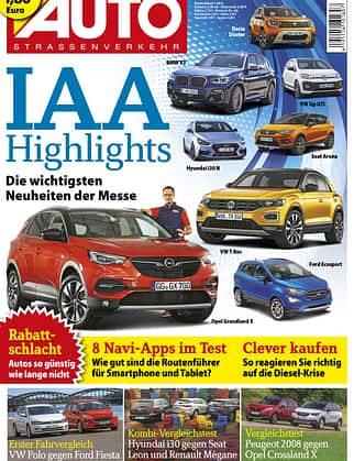 Neues Heft AUTOStrassenverkehr, Ausgabe 20/2017, Vorschau