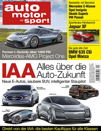 Neues Heft auto motor und sport, 20/2017, Heftvorschau Neues Heft auto motor und sport, 20/2017, Heftvorschau