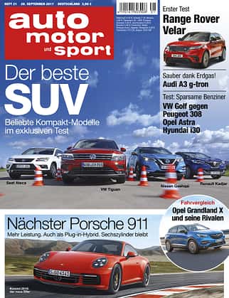 Neues Heft auto motor und sport, Ausgabe 21/2017, Heftvorschau Neues Heft auto motor und sport, Ausgabe 21/2017, Heftvorschau