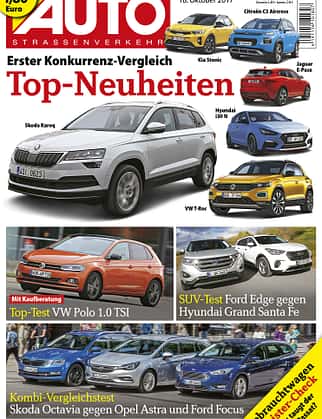 Neues Heft AUTOStrassenverkehr, Ausgabe 23/2017