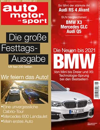 Neues Heft, auto motor und sport, Ausgabe 01/27017 Neues Heft, auto motor und sport, Ausgabe 01/27017