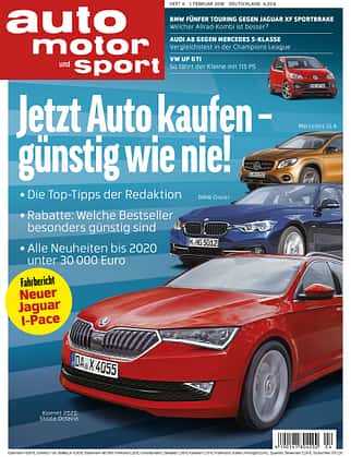 Neues Heft auto motor und sport, Heftvorschau, Ausgabe 04/2018
