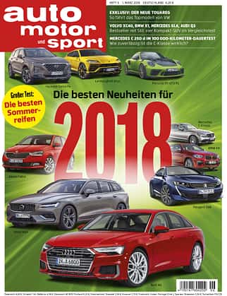 Neues Heft, auto motor und sport, Ausgabe 06/2018
